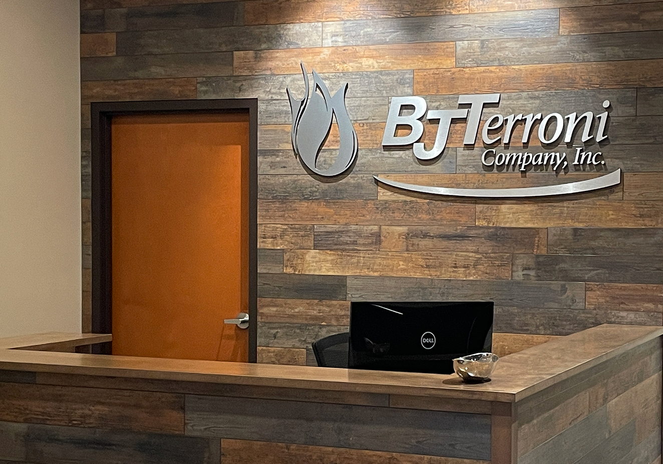 B.J. Terroni Company office reception desk